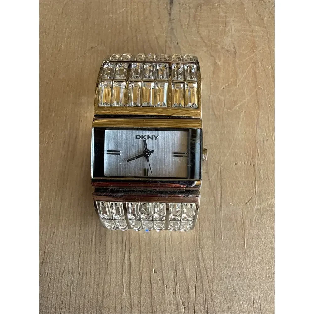 Gorgeous Ladies DKNY Bracelet Watch NY3768 Crystal Rhinestones